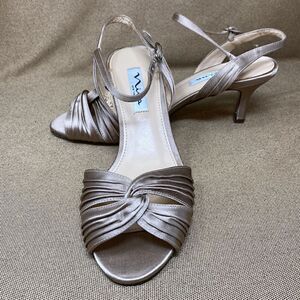 Nina New York Satin Evening Sandals